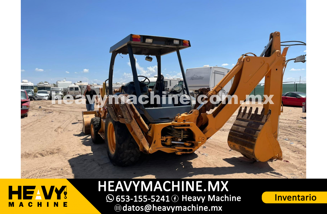 Maquinaria Pesada Retroexcavadora 2005 Case 580 M serie 2